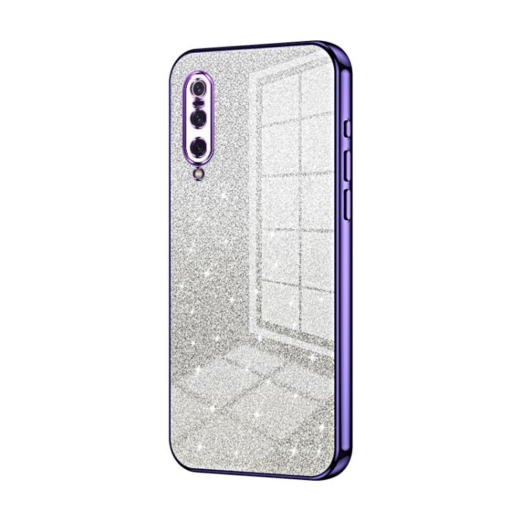 Gradient Glitter Powder Electroplated Phone Case
