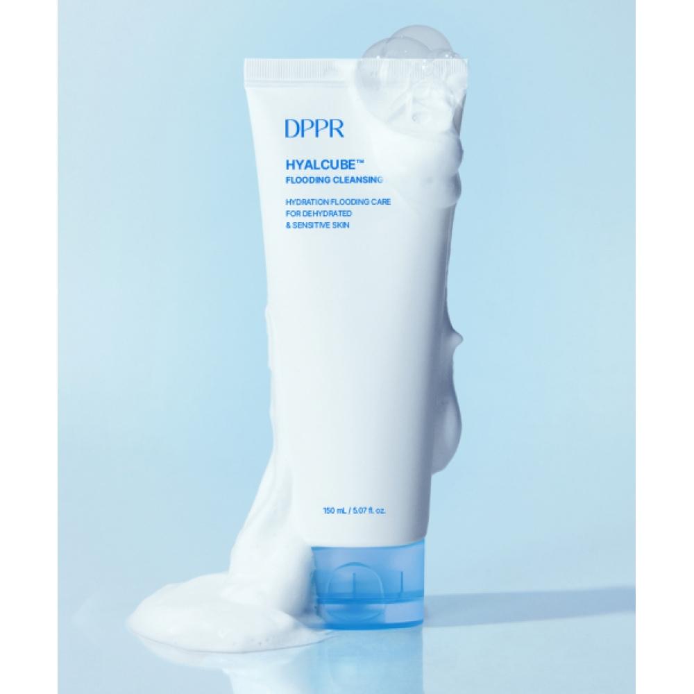 Dppr Гиалуроновая кислота Hyalcube Мягкая щелочная очищающая пенка 150 мл NONE
