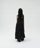 Loutaideu Sleeveless Shirring Dress [Black]