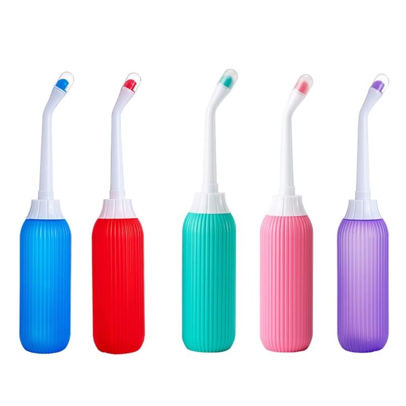 Portable Bidet Handheld Bidet Sprayer Feminine Hygiene Clean Bottle Private Parts Flushing Device for Personal Cleaning