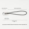 100 Colorful Double Loop Mobile Phone Lanyards - Doll Polyester Pendant Ropes for DIY Jewelry and Handmade Projects