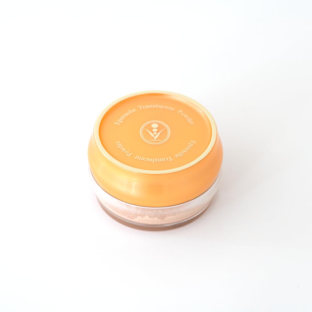 

EPORASHE Translucent Powder 5g (Case and Puff Included) Additive-Free Face Powder for Sensitive Skin