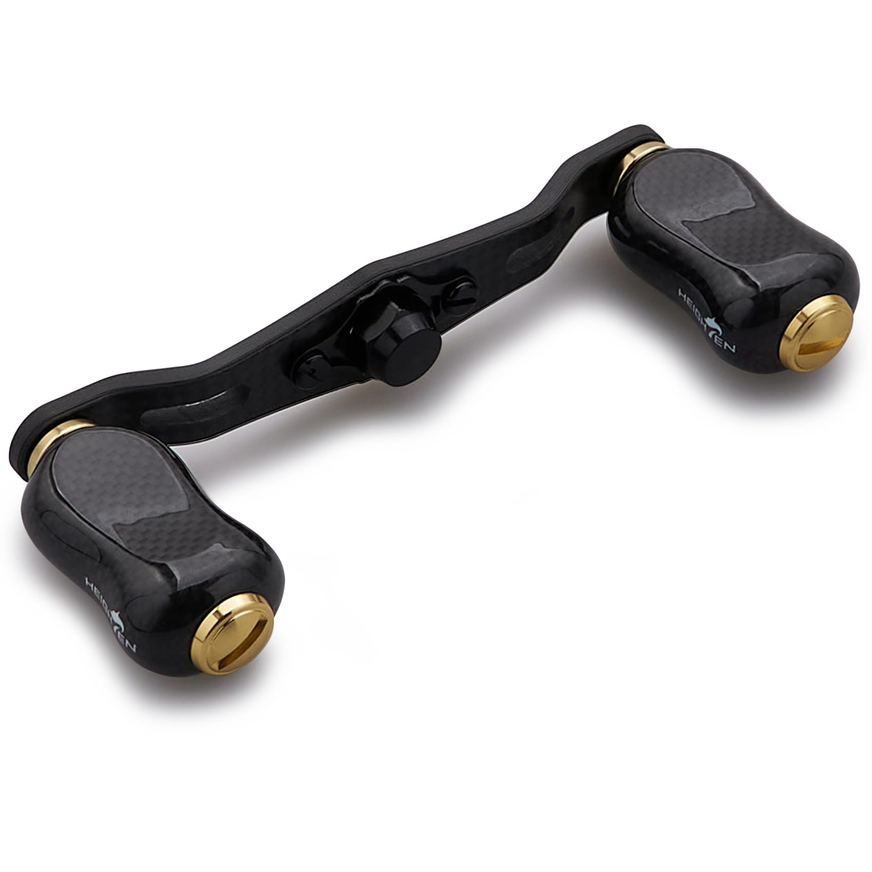 

Рукоятка катушки HEIGHTEN с 21-мм кнобом Карбон Shimano Daiwa Abu Универсальная катушка для бейткастинга Серия Gourd 85/95 мм 1.5K (V2.0-95мм - Золотой) (756)