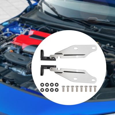Schnellverschluss-Set für Motorhauben-Scharniere Autozubehör Montage Einfach zu installieren Robuste Autoteile