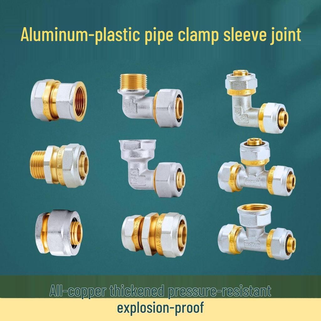 Thickened All-Copper 1216 Elbow Joint for Solar Water Heater and Tap Water Fittings