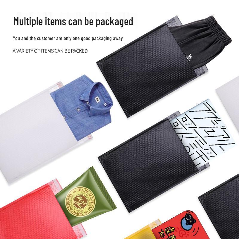 Pink Self-Adhesive Bubble Envelope - Thickened, Self-Sealing Packaging Bag