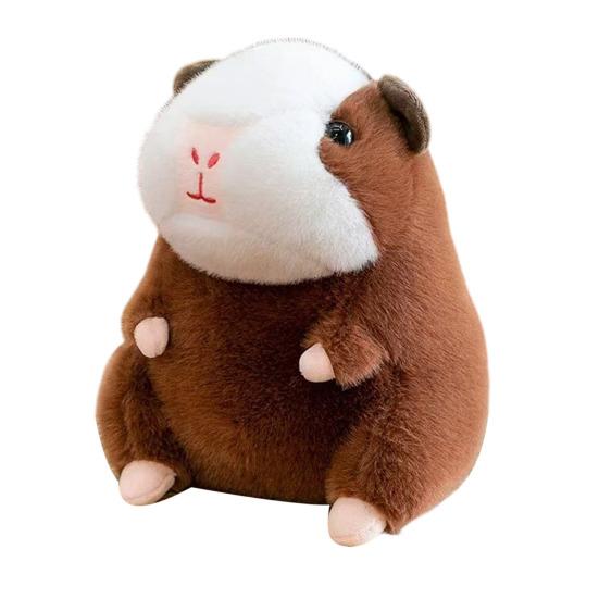 Peluche, Oreiller Câlin Forme Animal Dessin Animé avec Tissu Ultra Peluche Extensible, Peluche Lapin Cochon Coussin Décoratif