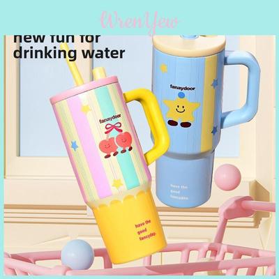 Tonton Ice Keeper Girls Large Capacity Insulated Travel Mug With Handle For Car And Outdoor Use