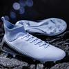 Lightweight men's breathable FG long nail suitable for anti slip sports shoes, wear-resistant and anti slip football shoes