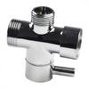 Chrome Plated Brass Diverter Valve 1/2 & 3/4" Connector 3 Ways Shower Head