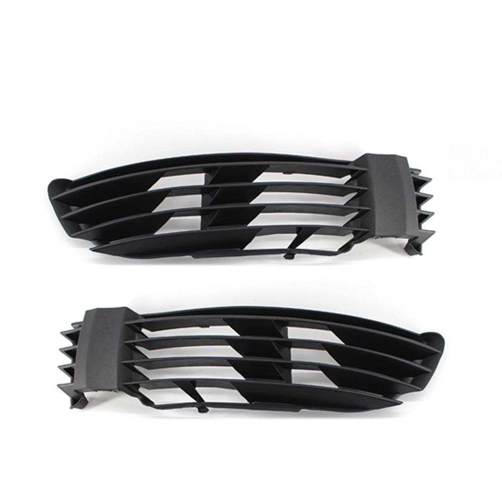 Front Bumper Lower Fog Light Grille Trim Panel Fit For VW Passat B5 B5.5 2001-2005 Foglamp Cover Frame 3B0853665 3B0853666