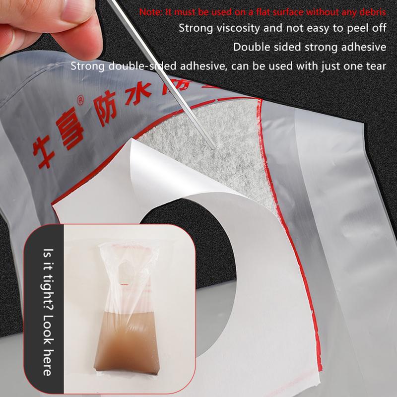 10Pcs  Water Catch Tool Electric Drill Dust Bag Hammer Punching Hole Air Conditioning Dustproof Collector Device