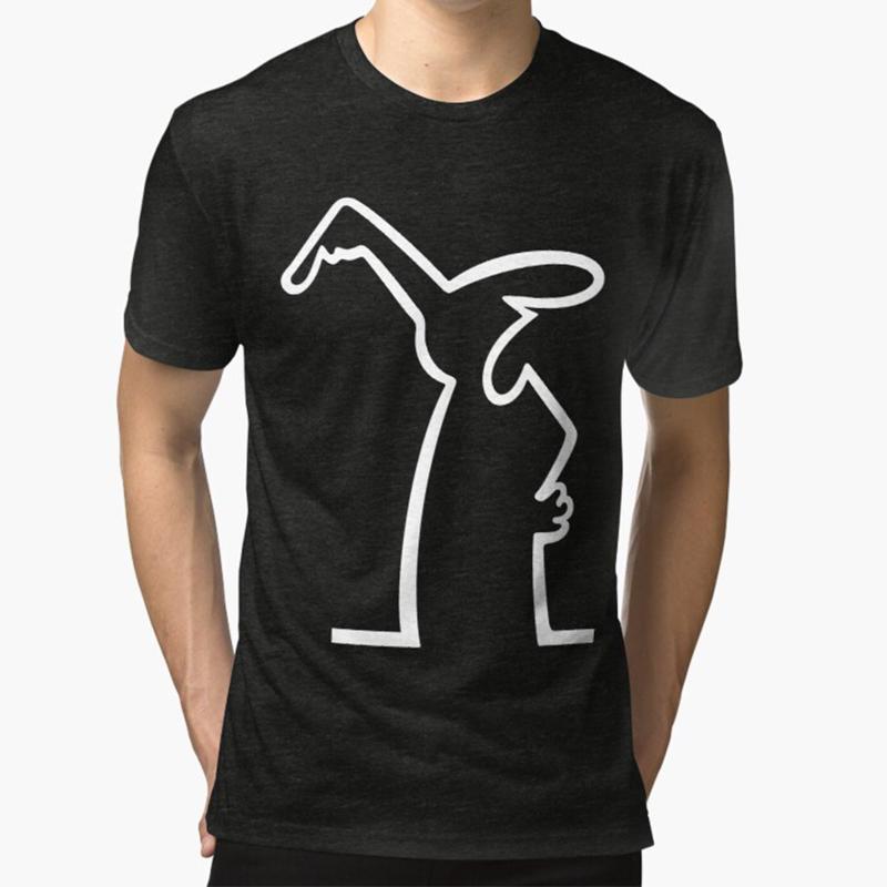 La Linea TV TShirt for Men Women Pointing Humor Casual Sweatshirts Tee Novelty Trendy Loose Graphic Tops Harajuku Man Clothing