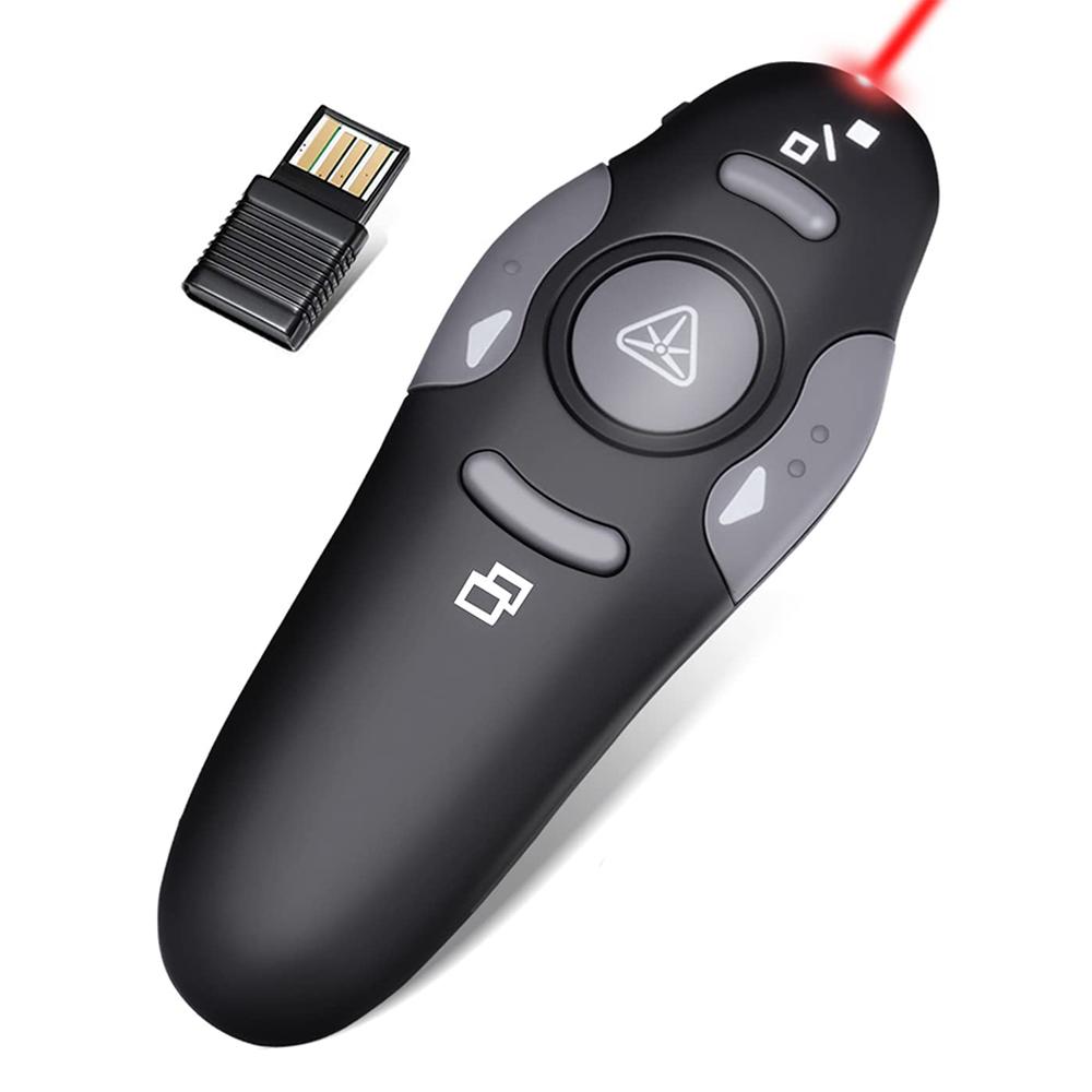 Clicker per Presentazioni Telecomando Presentatore Wireless Controllo USB per Mac/laptop
