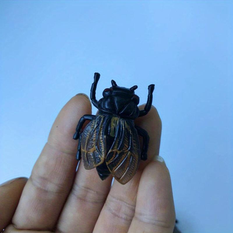 10pcs Simulation Cicada Novelty Ornament Model Ornament Office Furniture Ornament Statues Home Decoration Accessories
