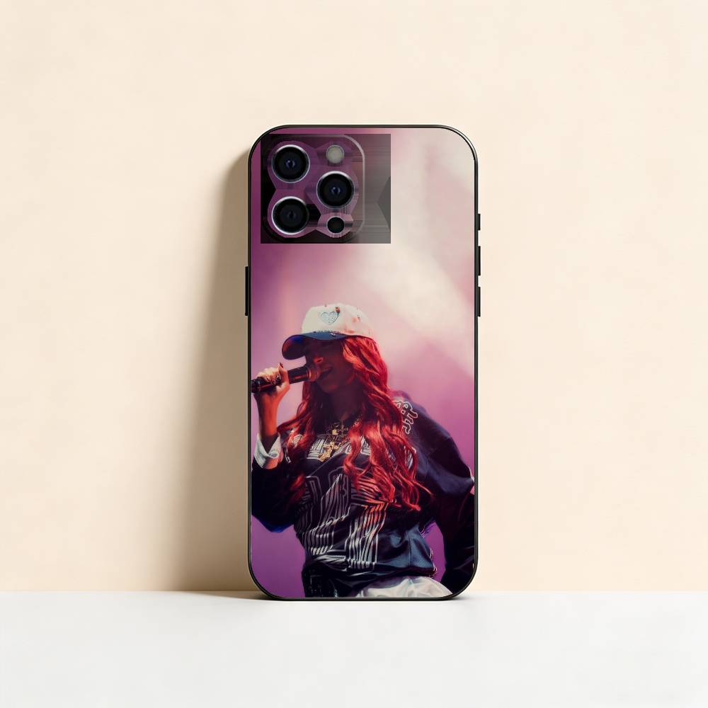 Sänger D-De La R-Rose Handyhülle Für iPhone 17, 16,15,14,13,12,11 Plus,Pro Max, Andere Weiche Schwarze Hülle