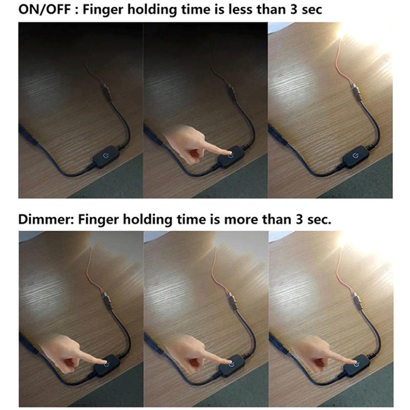 Led Strip Touch Dimmer Brightness Control Led Dimmer Switch Dimmer(12V-24V)