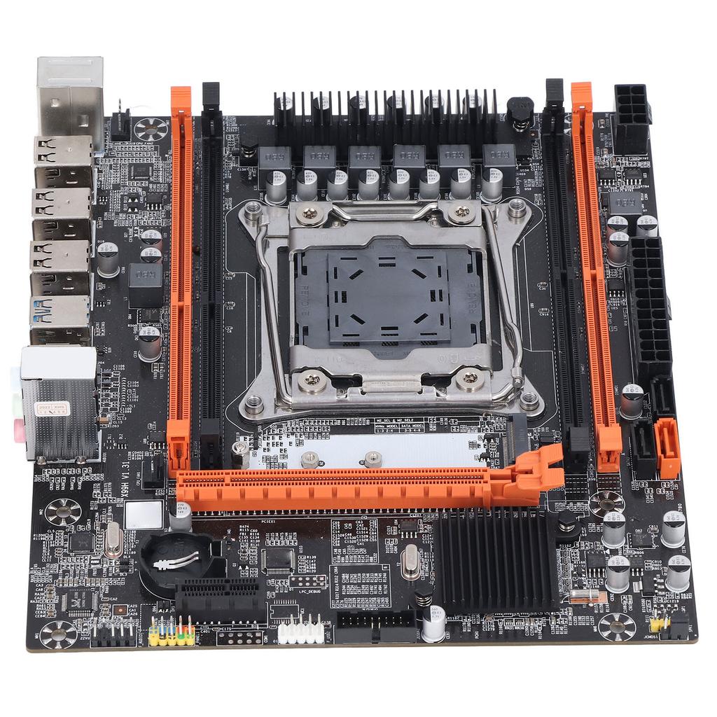 X99H Motherboard 4 DDR4 LGA2011 3 Pin Support CPU V3 V4 USB3.0 SATA Port PC Mainboard for Desktop