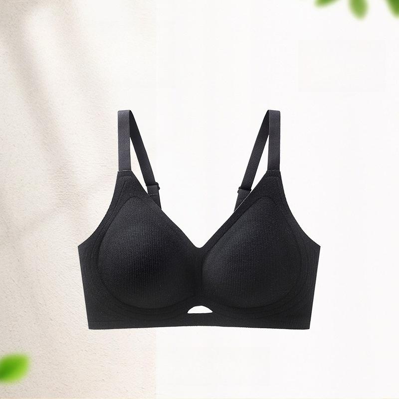 Бесшовный бюстгальтер Женский собирающий Дышащий бюстгальтер С мягкой поддержкой Сексуальный бюстгальтер M