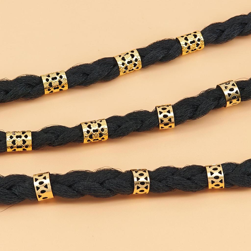 40-Piece Dreadlock Hair Rings Set for Europe & America