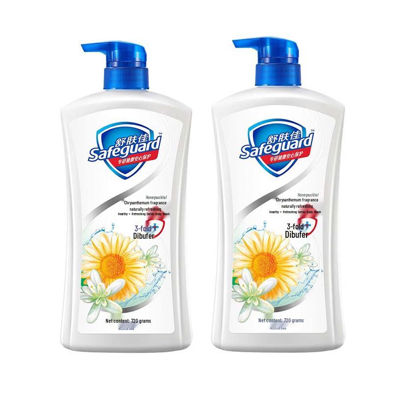 Safeguard Healthy Cleansing Body Wash, Honeysuckle Scent