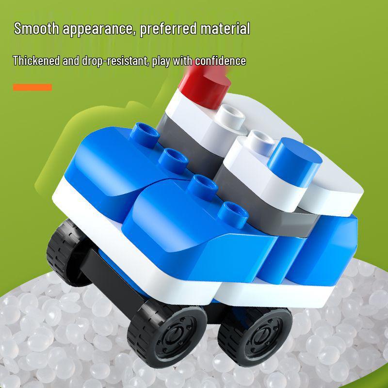 Lego-Compatible Engineering Vehicle Puzzle Car Building Toy for Kids 3-6