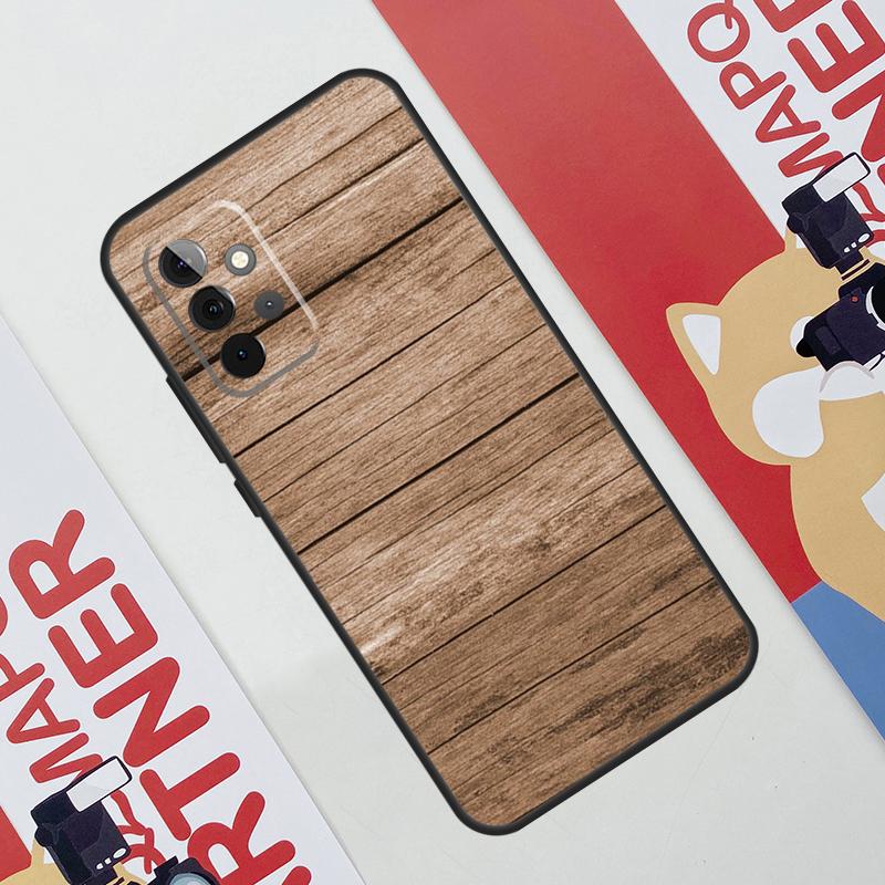 Oak Wood Texture Pattern Case For Samsung Galaxy A36 A35 A55 A06 A16 A26 A56 A53 A32 A52 A33 A13 A14 A34 A54 A17 A15