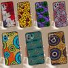 African Wax Pattern Fabric Case For POCO X3 X5 X6 M6 Pro F6 F3 F5 M5s Xiaomi 14 13 Ultra 12 Lite 11T 12T 13T Pro Cover
