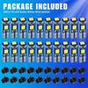 20Pcs 12V Canbus T5 58 74 286 W1.2W 3030 Led 3Smd Wedge Led Light Car Dashboard Instrument Panel Lamp Bulb