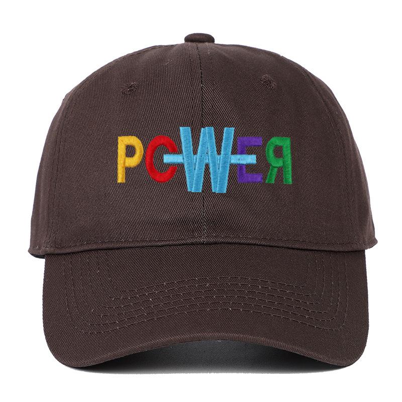 Trendy Colorful Letters Embroidered Cotton Baseball Cap - Unisex Retro Distressed Sports Hat