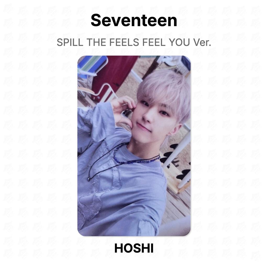 Seventeen SPILL THE FEELS FEEL YOU Ver. Official Photocard