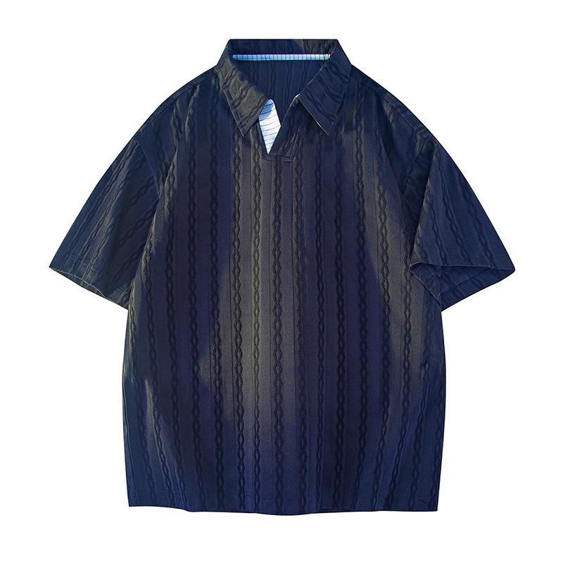 Mens Polo Shirts Short Sleeve Stretchy Casual Lightweight Summer Vacation Party Golf Shirts