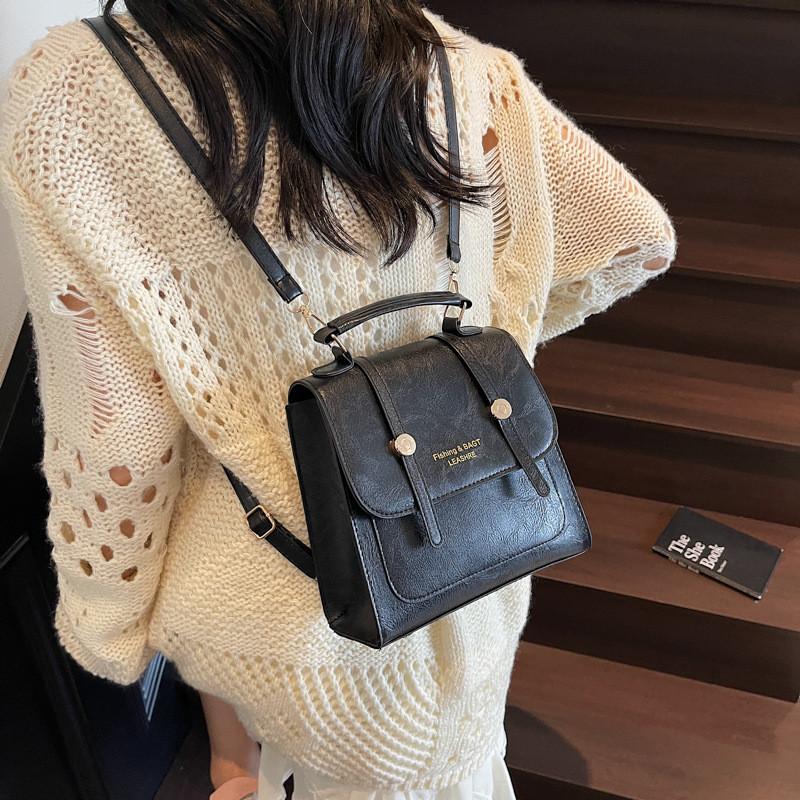 Pu Material Casual Backpack For Women With Durable For Daily Use And Travel