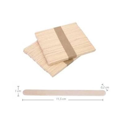 Madera Bolsa De Espatulas 115x110mm Pack 100un