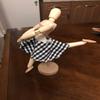 Holzpuppe Gelenkpuppe Modell Malerei Künstler Zeichnen Skizze Schaufensterpuppe