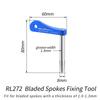 Repair Flat Spoke Fixing Tool 0.8mm to 1.3mm Spoke Adjustment Tool Premium Fixator  Workshop