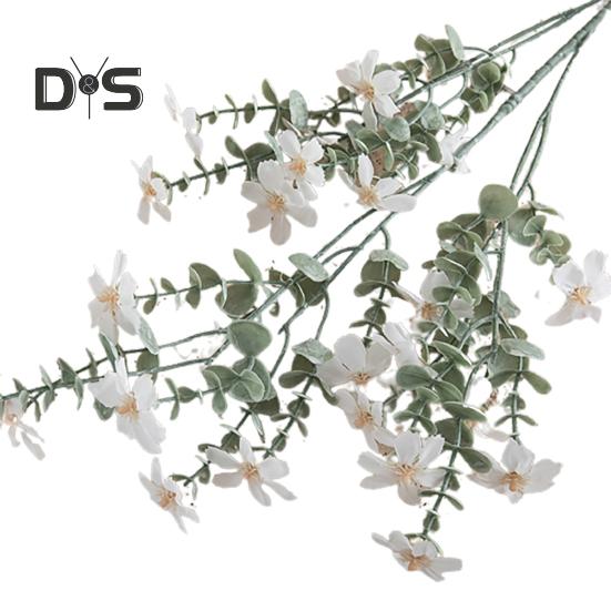 Simulace umělého hedvábí Květina Snadná péče Creative Mini Umělá orchidejová zelená rostlina