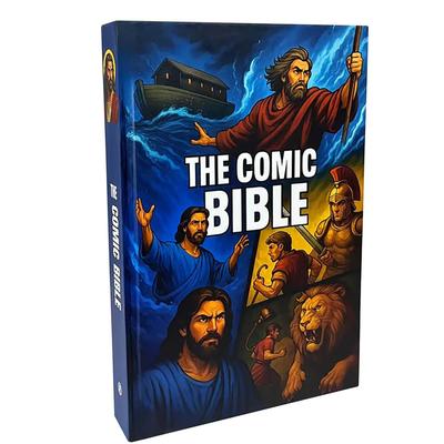 The Comic Bible for All Ages, New Full-Color Illustrated Bible Comic Book, from Genesis To Revelation with Complete, Christian G