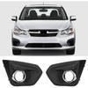 Replacement Fog Light Lamp Bezel Cover, Left Right Fog Lamp Bezel Front Bumper Fog Light Cover Fog Light Bezel Replacement for Impreza Sedan and