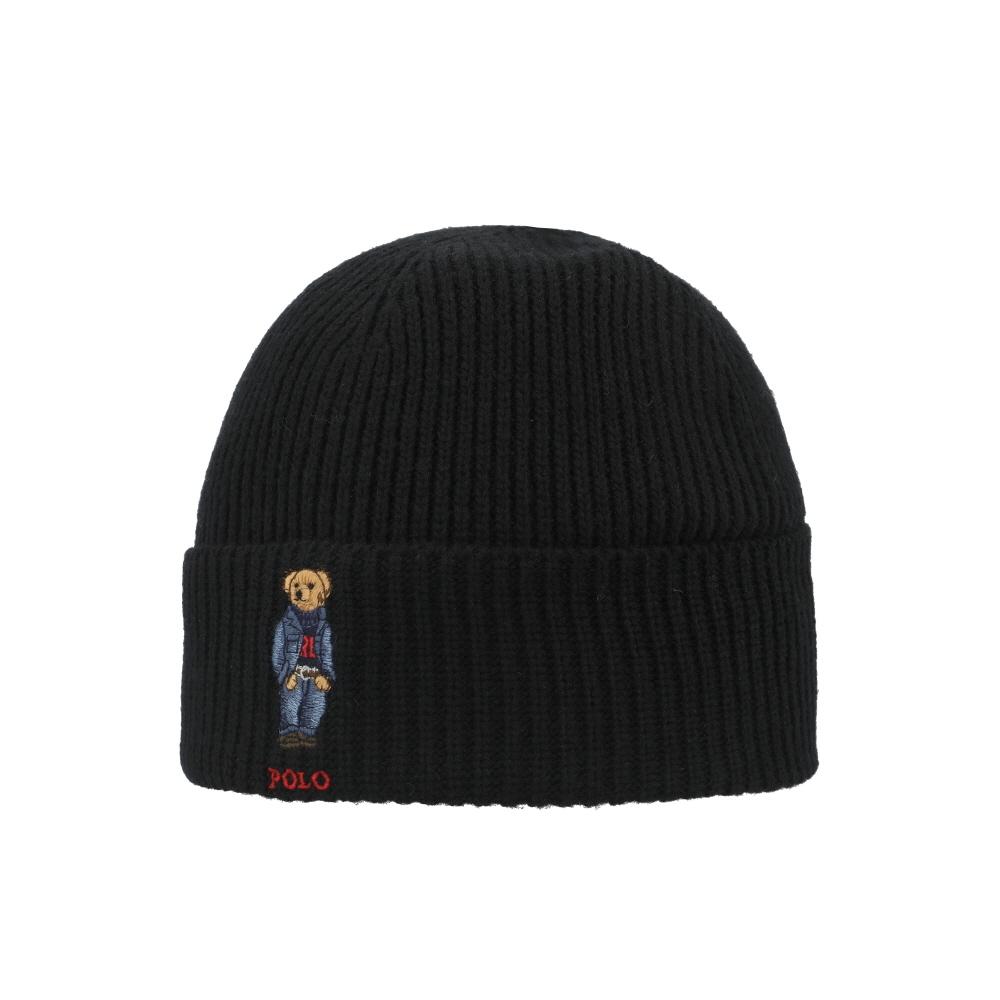 

Polo Ralph Lauren Solid Denim Bear Knit Beanie Pc1463 001 PC1463-001