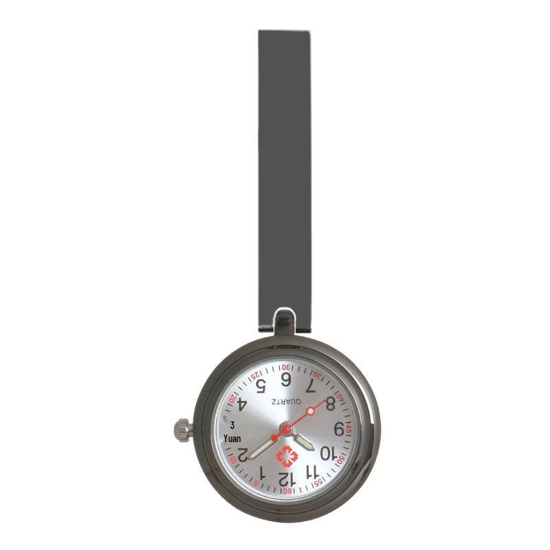 Engraved Women's Nurse Pendant Brooch Watch for Medical Use