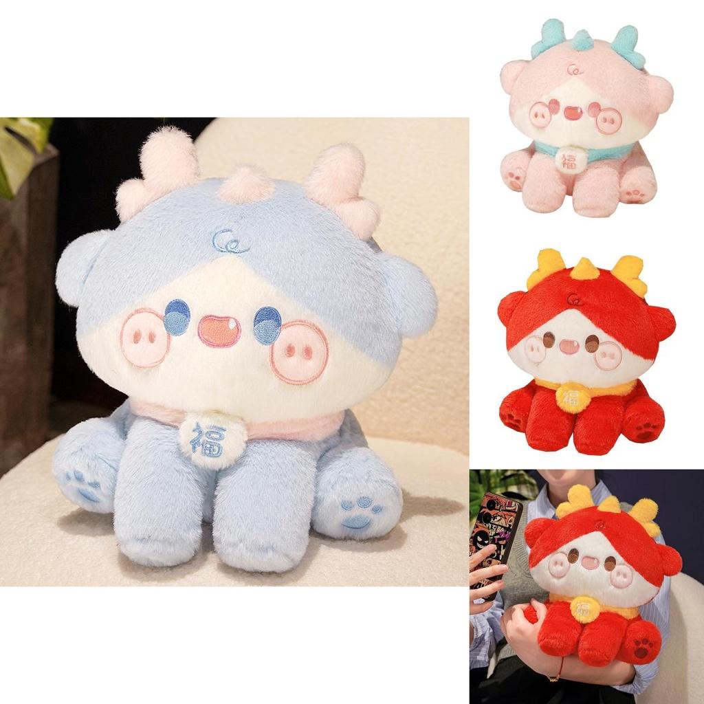 Cute Cartoon Plush Toy Wholesale Soft And Fluffy Dragon Cushion For Birthday Gift