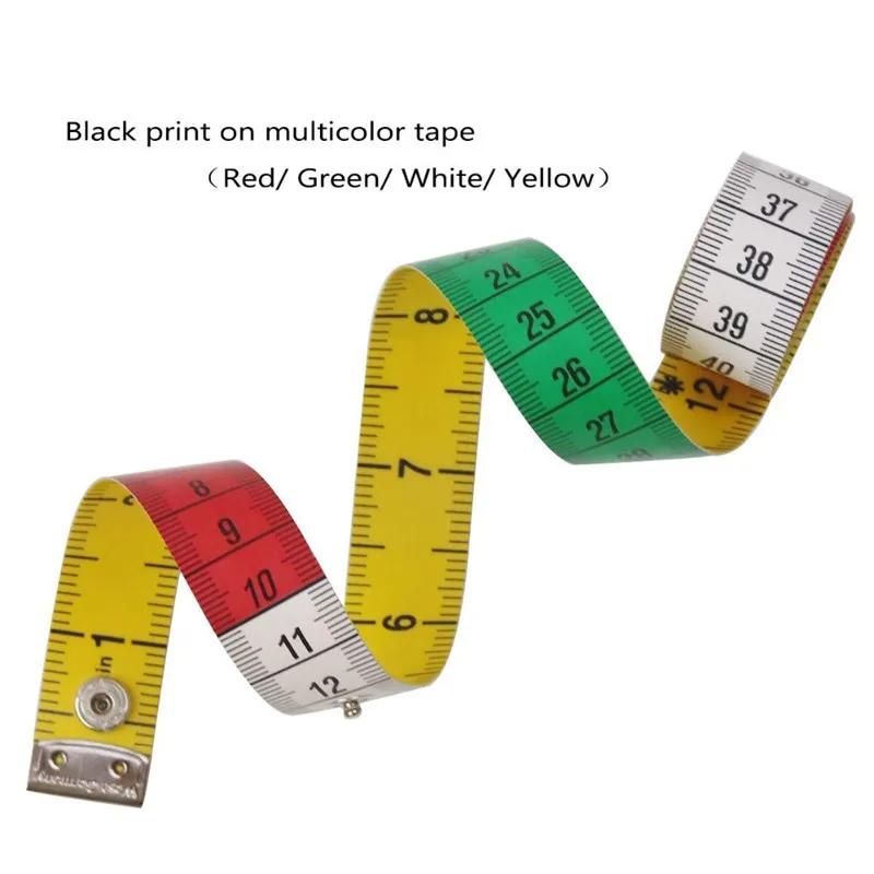 1PCS 1.5m Body Measuring Ruler Sewing Tailor Tape Measure Mini Soft Flat Ruler Centimeter Meter Sewing Measuring Tape