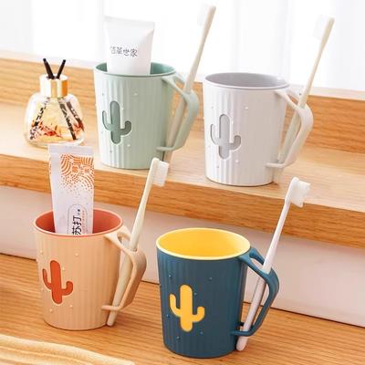 Tazza per collutorio Domestica Tazza per spazzolino da denti Tazza per spazzolatura mensola Collutorio per bambini e tazza per spazzolatura