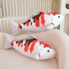 Creative Simulation Three-Color Koi Throw Pillow Plush Toy Doll Goldfish Carp Doll Home Pillow Doll