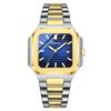 Chenxi Brand Men's Quartz Watch Square Stainless Waterproof Luminous Date Luxury Women's Wristwatch Male Clock Gift For Couple