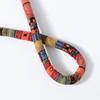 Stick Printing Ethnic Style Hair Rope Bendable Dreadlocks Spiral Lock Hair Ties Women Hair Band