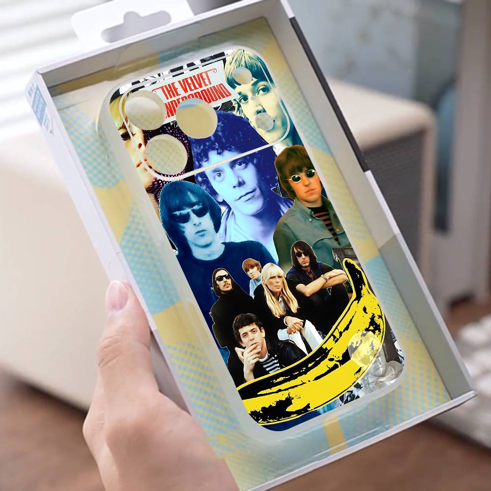 

The Velvet Underground & Nico Phone Case For iPhone 12,16,11,14,13,17,15,Pro,Max,Plus,E,Air,Mini Wireless Charge Magnetic Clear iPhone13