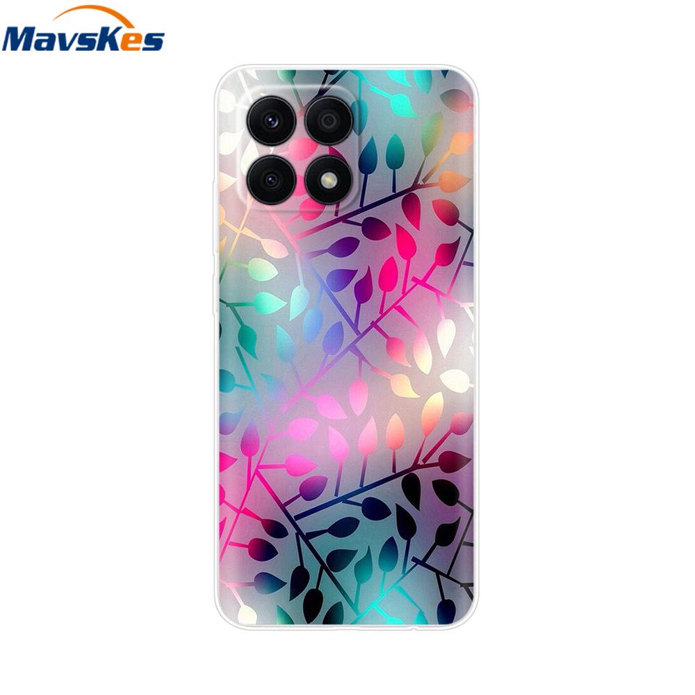 For Honor X8a 2023 Case 4G Funda Clear Soft Silicone TPU Phone Cover Case for Honor X8a Cover HonorX8a X 8a CRT-LX1 Bumper Coque