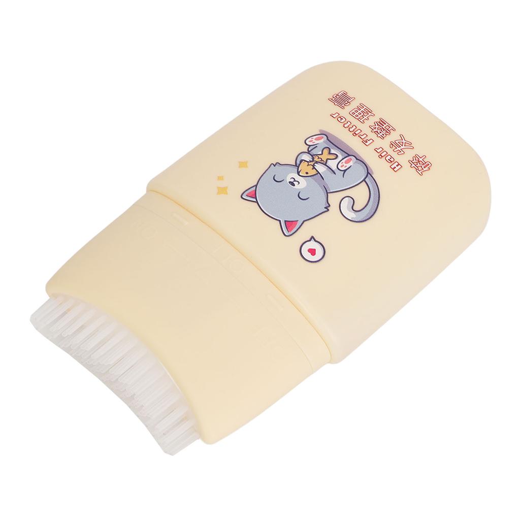 Kids Broken Hair Finishing Stick 80ml Portable Anti Frizz Comb Shaped Hair Wax Stick for Children